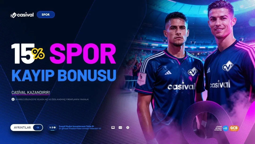 %15 Spor Kayıp Bonusu